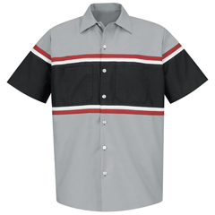 VFISP24GM-SS-3XL - Red Kap - Mens Short Sleeve Technician Shirt