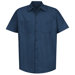 VFISP24NV-SS-3XL - Red Kap - Mens Short Sleeve Industrial Work Shirt