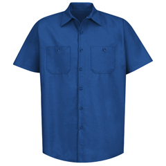VFISP24RB-SS-XL - Red Kap - Mens Short Sleeve Industrial Work Shirt