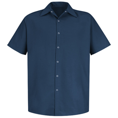 VFISP26NV-SS-L - Red Kap - Mens Short Sleeve Specialized Pocketless Work Shirt
