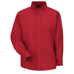 VFISP91RD-RG-24 - Red Kap - Womens Long Sleeve Poplin Dress Shirt