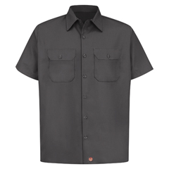 VFIST62CH-SS-S - Red Kap - Mens Short Sleeve Utility Uniform Shirt