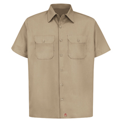 VFIST62KH-SS-S - Red Kap - Mens Short Sleeve Utility Uniform Shirt
