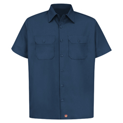 VFIST62NV-SS-XL - Red Kap - Mens Short Sleeve Utility Uniform Shirt