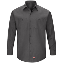 VFISX10CH-RG-L - Red Kap - Mens Long Sleeve MIMIX™ Work Shirt