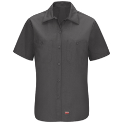 VFISX21CH-SS-L - Red Kap - Womens Short Sleeve MIMIX™ Work Shirt