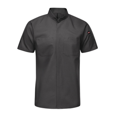 Red Kap Men's Short Sleeve Pro+ Work Shirt with OilBlok and MIMIX™