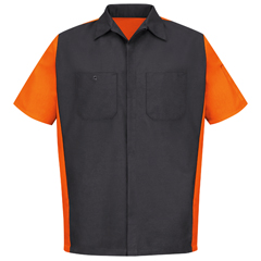 VFISY20CO-SS-4XL - Red Kap - Mens Short Sleeve Two-Tone Crew Shirt
