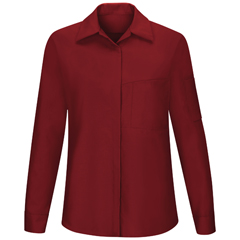VFISY31FC-RG-XL - Red Kap - Womens Long Sleeve Performance Plus Shop Shirt with OilBlok Technology