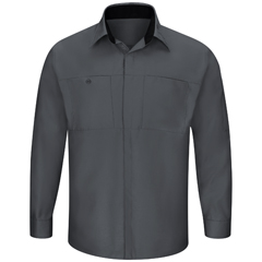 VFISY32CB-LN-XXL - Red Kap - Mens Long Sleeve Performance Plus Shop Shirt with OilBlok Technology