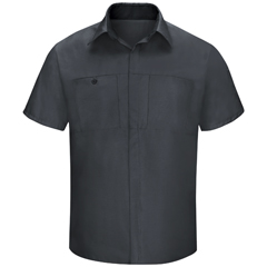 VFISY42CB-SSL-XXL - Red Kap - Mens Short Sleeve Performance Plus Shop Shirt with OilBlok Technology
