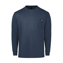 Dickies Men's Long-Sleeve Traditional Heavyweight Crew Neck