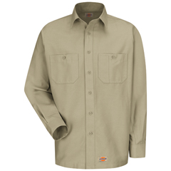 VFIWS10KH-RG-3XL - Dickies - Mens Canvas Long-Sleeve Work Shirt