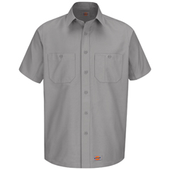 VFIWS20SV-SS-XL - Dickies - Mens Canvas Short-Sleeve Work Shirt