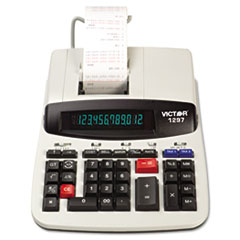 VCT1297 - Victor® 1297 Commercial Printing Calculator with Left Side Total and Equals Plus Logic