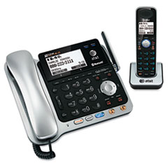 ATTTL86109 - AT&T® TL86109 Two-Line DECT 6.0 Phone System with Bluetooth® and Digital Answering System