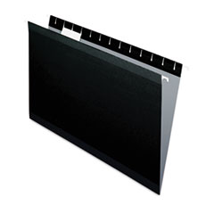 PFX415315BLA - Pendaflex® Colored Reinforced Hanging Folders