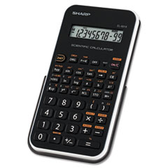 SHREL501X2BWH - Sharp® EL-501XBWH Scientific Calculator