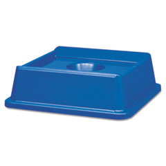RCP2791BLU - Rubbermaid® Commercial Untouchable® Recycling Tops