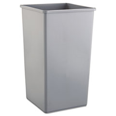 RCP3959GRA - Rubbermaid® Commercial Untouchable® Square Waste Receptacle
