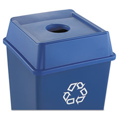 RCP2791BLU - Rubbermaid® Commercial Untouchable® Recycling Tops