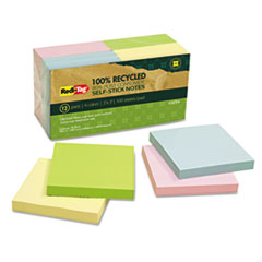 RTG26704 - Redi-Tag® 100% Recycled Self-Stick Notes
