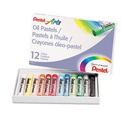 PENPHN12 - Pentel® Oil Pastel Set With Carrying Case