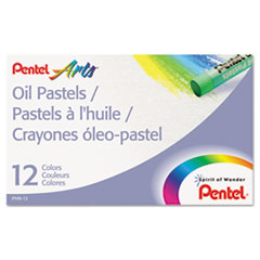 PENPHN12 - Pentel® Oil Pastel Set With Carrying Case