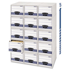 FEL00306 - Bankers Box® STOR/DRAWER® STEEL PLUS™ Extra Space-Savings Storage Drawers