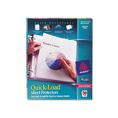 AVE73802 - Avery® Quick-Load Heavyweight Sheet Protector