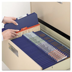 SMD14077 - Smead™ Six-Section Pressboard Top Tab Pocket-Style Classification Folders with SafeSHIELD® Coated Fasteners