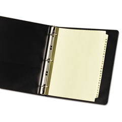 AVE11306 - Avery® Preprinted Laminated Tab Dividers with Gold Reinforced Binding Edge