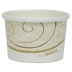 SCCHS4085SYM - SOLO® Flexstyle® Double Poly Paper Containers