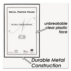 NUD31242 - NuDell™ Metal Poster Frame