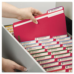SMD12740 - Smead™ Top Tab Colored Fastener Folders