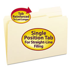 SMD15386 - Smead™ Reinforced Guide Height File Folders