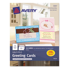 AVE3265 - Avery® Greeting Cards with Matching Envelopes