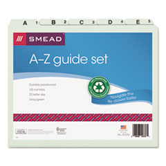 SMD50376 - Smead™ Alphabetic Top Tab Indexed File Guide Set