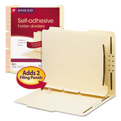 SMD68025 - Smead™ Self-Adhesive Folder Dividers for Top/End Tab Folders