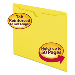 SMD75511 - Smead™ Colored File Jackets with Reinforced Double-Ply Tab