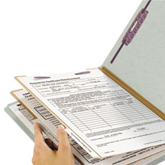 SMD29810 - Smead™ End Tab Pressboard Classification Folders With SafeSHIELD® Coated Fasteners