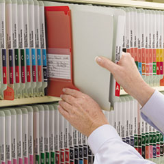SMD34715 - Smead™ End Tab Expansion Pressboard Classification Folders with SafeSHIELD® Coated Fasteners