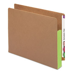 SMD73680 - Smead™ Redrope Drop-Front End Tab File Pockets with Fully Lined Colored Gussets