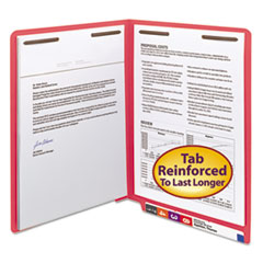 SMD25740 - Smead™ Heavyweight Colored End Tab Fastener Folders