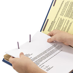 SMD26784 - Smead™ End Tab Colored Pressboard Classification Folders with SafeSHIELD® Coated Fasteners