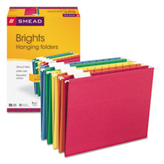 SMD64059 - Smead™ Colored Hanging File Folders with 1/5 Cut Tabs