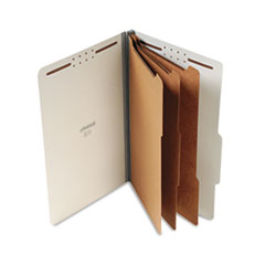 UNV10297 - Universal® Four-, Six- and Eight-Section Pressboard Classification Folders