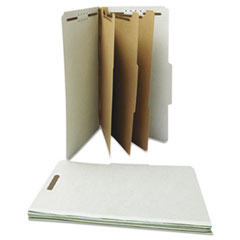 UNV10297 - Universal® Four-, Six- and Eight-Section Pressboard Classification Folders