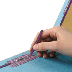 SMD19094 - Smead™ Eight-Section Colored Pressboard Top Tab Classification Folders with SafeSHIELD® Coated Fasteners