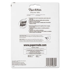 PAP5032315 - Paper Mate® Liquid Paper® DryLine® Mini Correction Tape